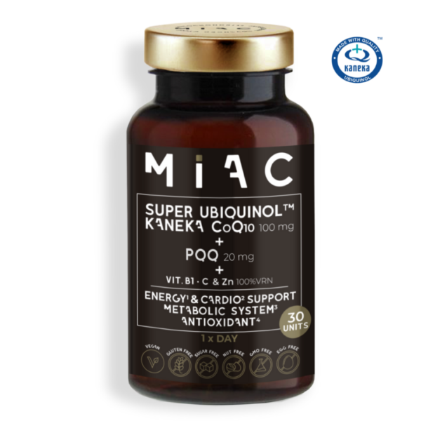 Super Ubiquinol Kaneka + PQQ +<a style="font-size:16px;"> Vit B1 + C & Zn</a> (copia)