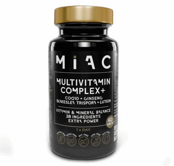 MULTIVITAMIN COMPLEX+ <a style="font-size:16px;"> Vitaminas y Minerales  <br>60 cápsulas</a>