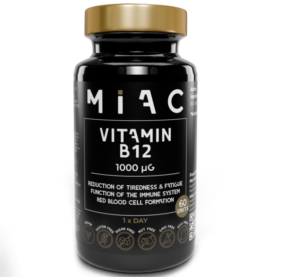 VITAMIN B12 <a style="font-size:16px;"> Metilcobalamina 1.000µG <br>60 Capsulas</a>
